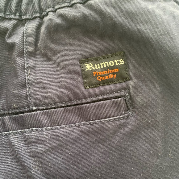 RUMOURS Red and Blue Joggers - Picture 11 of 11